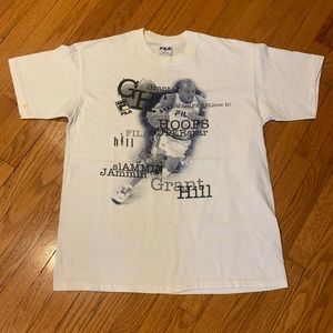 Vintage 90s Fila Basketball Grant Hill shirt